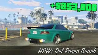 GTA Online HSW Time Trial - Del Perro Beach (Easy 253K)