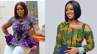 Stylish and Stunning Ankara Top Styles for Jeans | African Fashion | 2023 Styles