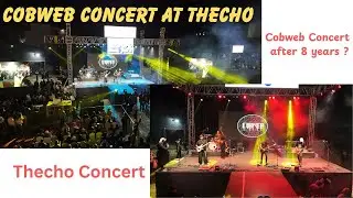 Cobweb Concert || After 8 years??||Thecho Concert