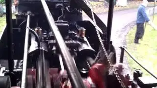 On the footplate of Little Stoke