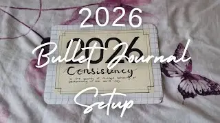 Plan With Me | 2026 Bullet Journal Setup 
