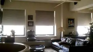 Motorized roller shades