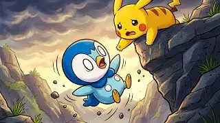 Pikachu and the Stubborn Piplup | Pok&eacute;mon Bedtime Story for Kids | Learning to Ask for Help