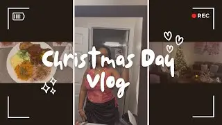 Christmas Day Vlog🎄🎁 | First Christmas in Apartment | Christmas Away From Family
