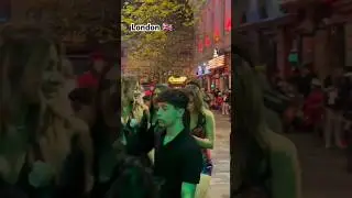 Halloween party🎃 in london #halloween #london #trending #shorts #youtubeshorts