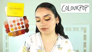 MAQUILLAJE EN TONOS AMARILLOS 🌻 | PALETA YES PLEASE! DE COLOURPOP ☀️