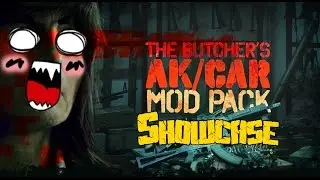 Payday 2 - The Butcher's AK/Car Weapon Mod Pack [DLC] Showcase (All Attachments & Masks)