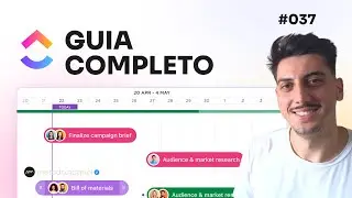 #037 Live - Clickup Completo: Organize seus projetos e sua equipe!