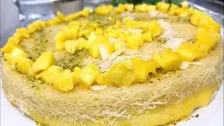 How To Make Mango Kunafa Recipe | Kunafa Recipe | Mango Pulp Kunafa Dessert Recipe | Kunafa Recipe