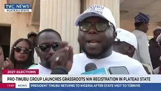 Pro-Tinubu Group Launches Grassroots NIN Registration In Plateau State