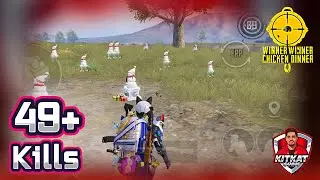 SUPER BEST RUSH GAMEPLAY WITH M416 | 49+ KILLS | KITKAT GAMING