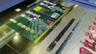 Color Box Packaging Flatbed UV Printing
