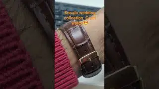 #sonata #wedding #collection #watch #today #titan #love #mensaccessories #unboxing #casio #timex