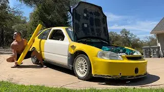 НАСТОЯЩИЙ УБИЙЦА СУПЕРКАРОВ - Honda Civic Hatch