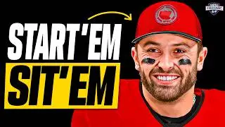 QBs & TEs You MUST START and MUST SIT in Week 6!