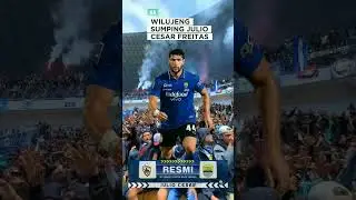 WILUJENG SUMPING JULIO CESAR FREITAS 💙🔥 #persib #persibstory