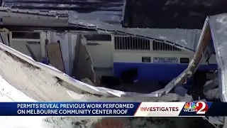 Permits show recent repairs before Melbourne roof collapse