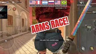 Critical Strike: ARMS RACE! Sneak-ups & Fails. #criticalstrike #arterysplitter #mobilegame 