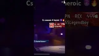 Most rare heroic avatar banner CS season 4 😈🔥#freefire #shorts #youtube #rare #avtar #banner