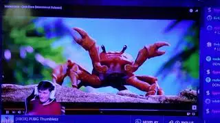 Thumbless GaGa celebrating victory with the Crab Dance Video