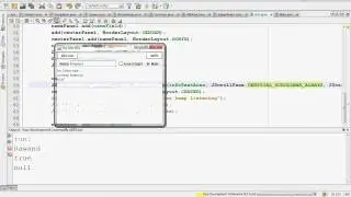 Tut 012 - GUI in Java JScrollPane
