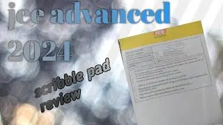 jee advanced scribble pad review|| jee advanced 2024||jee advanced rough sheets||#jee#jee_advanced