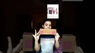 meesho..160 rs.4 - lipstick 1- eyeliner 1- Kajal 1 - straightener#unboxing video