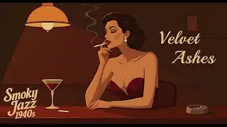 Velvet Ashes | Smoky Jazz 1940s | 1940s Vintage Jazz Lounge | Retro Swing & Classic Jazz Music