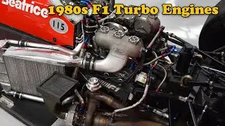 1980s F1 Turbo engines