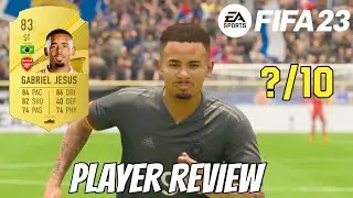 GABRIEL JESUS (83) GOLD RARE ! PLAYER REVIEW | FIFA 23 ULTIMATE TEAM