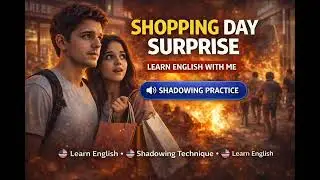 A Simple Shopping Day Turned Into a Beautiful Surprise | English Shadowing #LearnEnglish #Shadowing