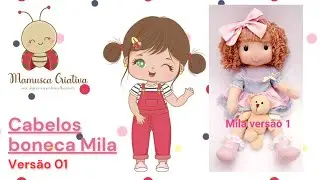 Curso Boneca Mila versão 1 cabelos