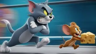 Crazy Cat & Mouse Chase 😂 | 3D Cartoon Comedy | AI Animation