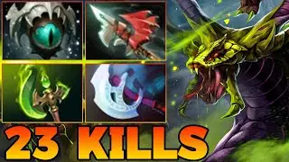 23 Kills Venomancer Dota 2 Safelane Support Carry 7.39 Pro Gameplay Build Guide Jungle 7.40