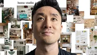 making MOODBOARD for my home STUDIO redesign | ep.1