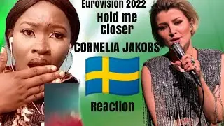 CORNELIA JAKOBS - HOLD ME CLOSER|EUROVISION SWEDEN 🇸🇪 CONTEST 2022 | REACTION VIDEO