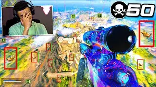 REACTING to the #1 HACKER in WARZONE PACIFIC! (Caldera Kill Record)