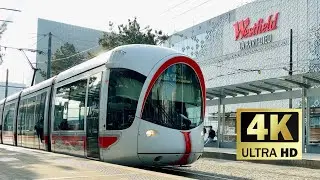 Tramway T1, Lyon Gare Part-Dieu ➡️ IUT - Feyssine. 2022 UHD [4k] 🚥