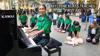 Myleene Klass joins St John Ambulance to teach first aid