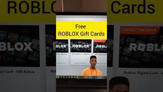 Get Free Roblox Gift Card | 2025 Working Trick #robloxshorts #freegiftcard #giftcards #robux