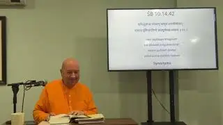 Daily SB Class   SB 10 14 42   H H BHAKTIMARG SWAMI