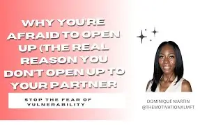 Therapist explains real reason why you don't open up to your partner #vulnerability #couples #love