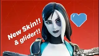 NEW X-MEN DOMINO Fortnite Skin Solos-WIN (Goodluck Power)