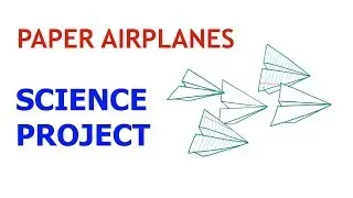 Paper Airplane Science Experiment