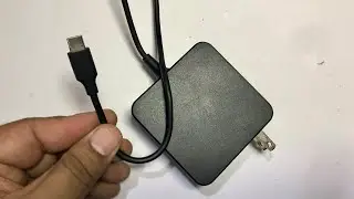 How to replace laptop type c Dc charger cable | Laptop type c Adapter repair diy
