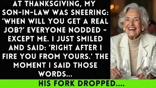 At Thanksgiving, My Son-in-Law Was Sneering: 