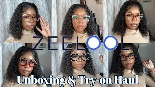 Zeelool Unboxing + Try-on Haul | *Trendy + Affordable Glasses* | VLOGMAS DAY 14