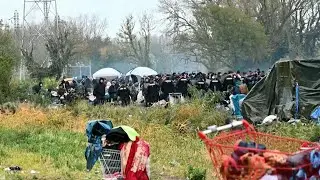 Migrants: un important campement évacué à Grande-Synthe, dans le nord de la France | AFP