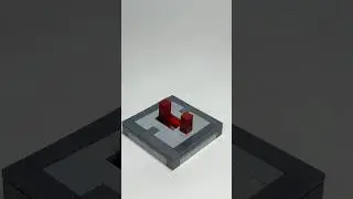 Красный повтроитель - Lego Minecraft (Туториал) #shorts