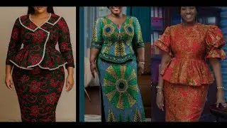 Hottest African Ankara styles| kitenge dress for ladies 